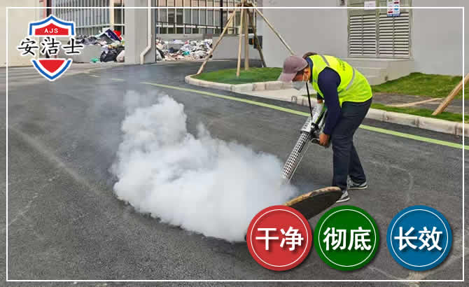 青浦区消杀防疫现场